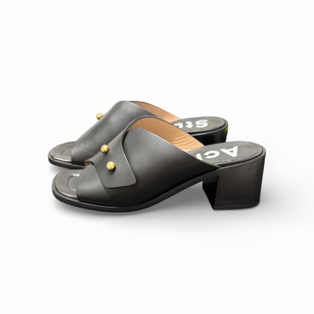 Acne Studios Women’s  Black Mule‎ Sandals size 40